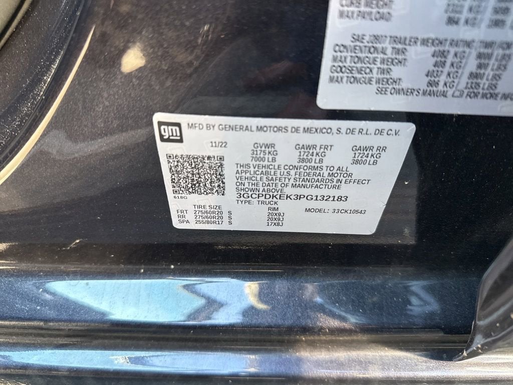 2023 Chevrolet Silverado 1500 LT (2FL)