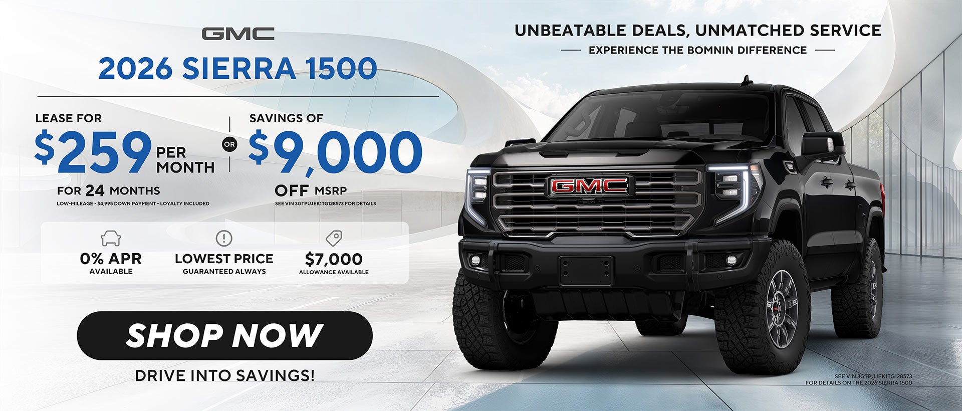 2026 GMC Sierra 1500 Lease offer