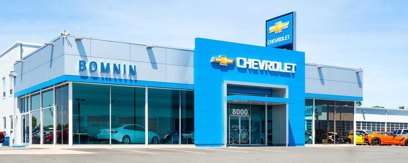 dealership exterior Bomnin Chevrolet Buick GMC Nanuet in Nanuet NY