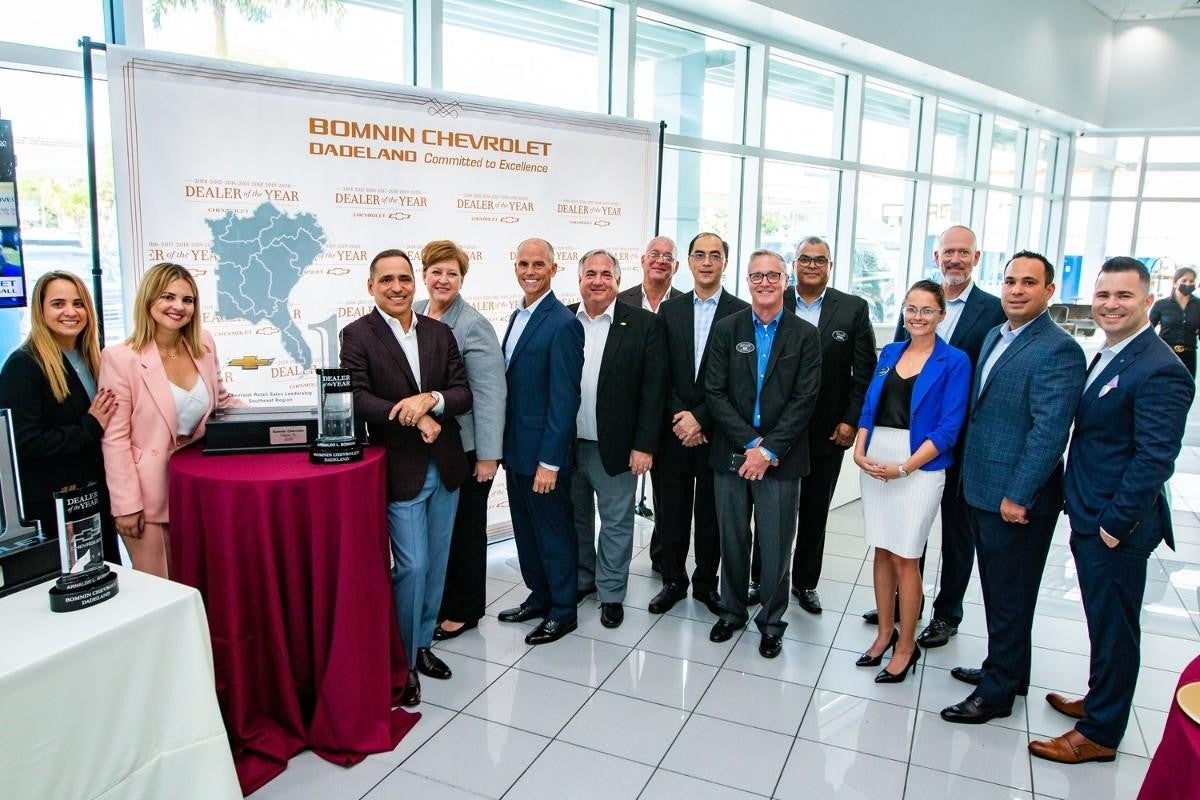 staff group photo Bomnin Chevrolet Buick GMC Nanuet in Nanuet NY