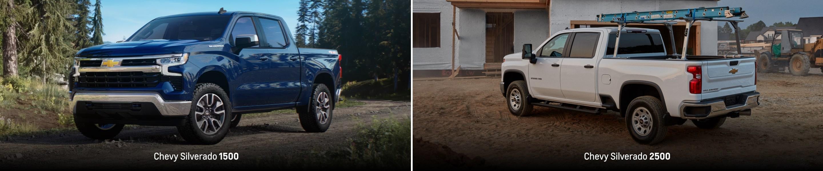 silverado 1500 vs 2500 compare Bomnin Chevrolet Buick GMC Nanuet in Nanuet NY