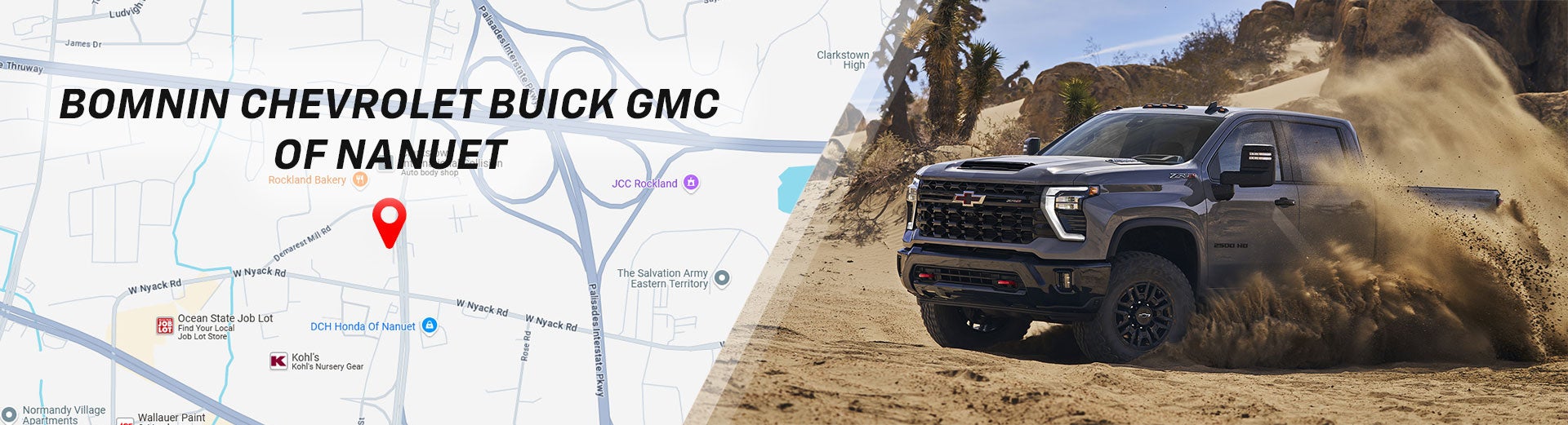 Bomnin Chevrolet Buick GMC Nanuet in Nanuet NY