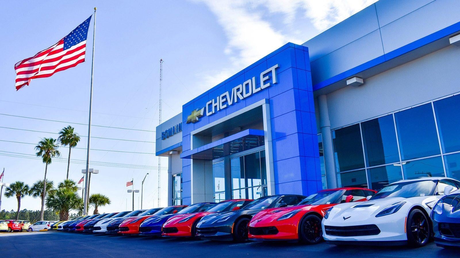 dealership exterior Bomnin Chevrolet Buick GMC Nanuet in Nanuet NY