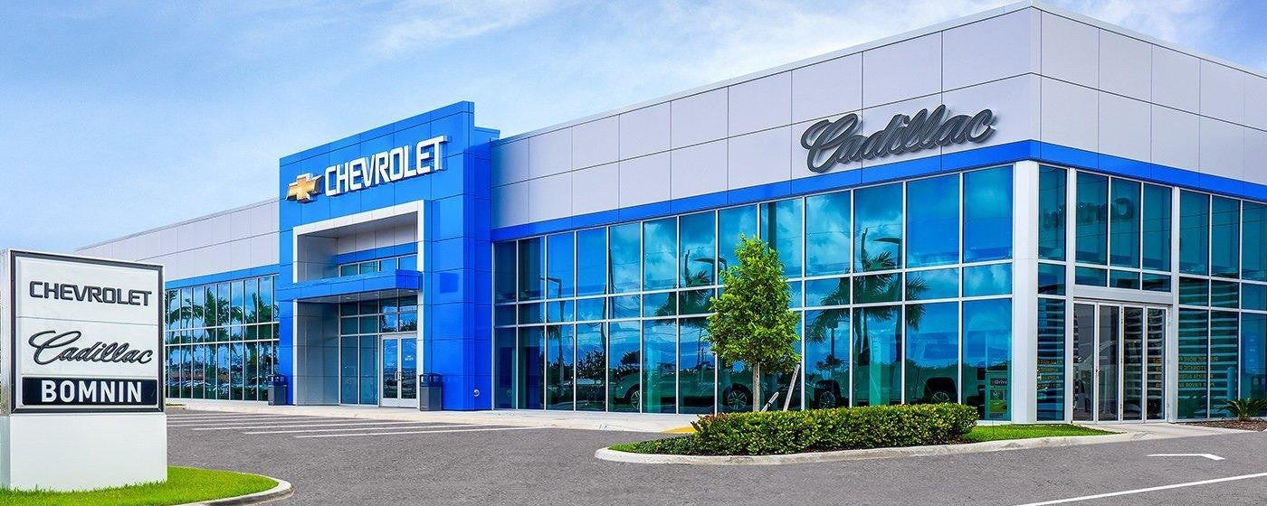 dealership exterior Bomnin Chevrolet Nanuet in Nanuet NY