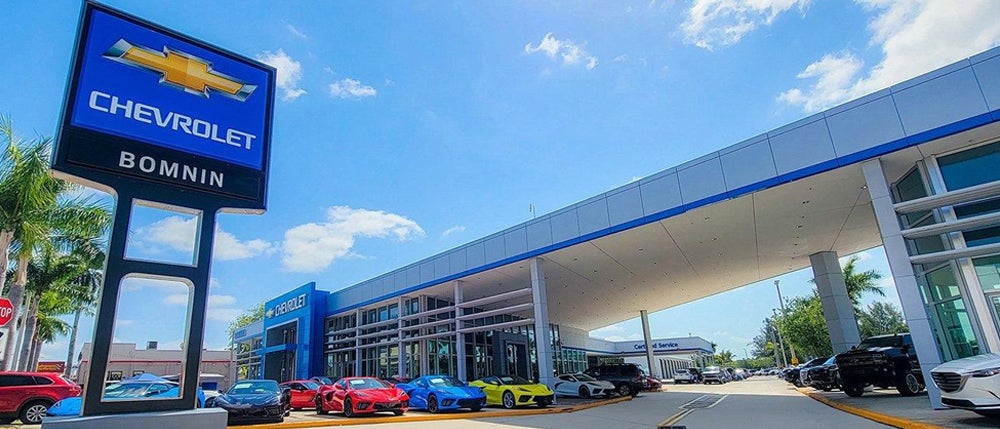 dealership exterior Bomnin Chevrolet Nanuet in Nanuet NY