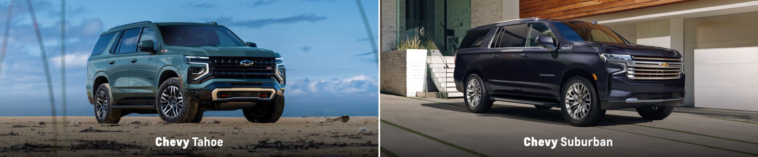 tahoe vs chevy suburban ev compare Bomnin Chevrolet Nanuet in Nanuet NY
